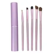 5 Pcs Eyeshadow Applicator Horsehair Brush Beauty Accessories Cosmetics Girl