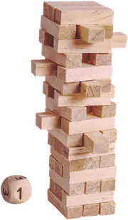 Techxtras Mini Jenga Game