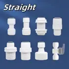 Striaght 1/2" Female Adapter RO System Fitting1/4” 3/8" Water Filter Connector