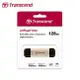 Transcend 創見 JetFlash 730C 128GB USB 3.2 Type-C OTG 雙接頭 隨身碟 金色 (TS-JF930C-128G)