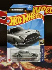 2024 Hot Wheels Aston Martin 1963 DB5 107/250 Goldfinger HW Screentime 7/10