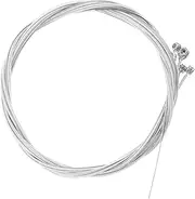 OFFSCH 6pcs Silver Plated Guitar Strings Soft and Light for Electric Acoustic Guitars Replacement Kit
