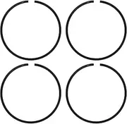 uxcell 4-Pack Piston Ring Set 58mm x 1.5mm Standard Piston Ring Piston Rings Electric Saw Replaces for Chainsaw Replacement Parts [Black]