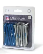 Team Golf NFL Detroit Lions Pack Of 50 Golf Tees 2-3/4" - Slightly Damaged