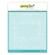 Honey Bee Fall Foliage Frame Coordinating Stencils