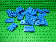 ** 25 CT LOT ** Lego NEW blue 2 x 3 plate pieces Lot of 25