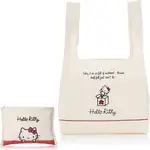 「WENDYSTORE」日本 HELLO KITTY 折疊 帆布 環保購物袋 環保袋 側背袋 帆布袋