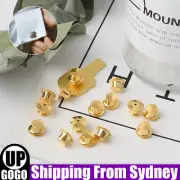 10PCS Backs Locking Pin Keepers Badge-Pin Locks Pin For Lapel Enamel Hat Pins AU