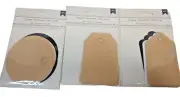 48 Die Cut Large Christmas Gift Tags Black White Beige Reinforced holes