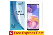 [Set of 3] Samsung Galaxy A23 Ultra Clear Screen Protector Film by MEZON Case Friendly, Shock Absorption (Galaxy A23, Clear) FREE EXPRESS