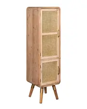 Statements by J Shia Tall Cane Accent Cabinet