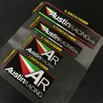 爆款 適用摩托義大利AR排氣管AR車貼AUSTIN RACING改裝GP排氣反光貼紙