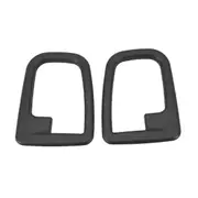 Left Right Car Interior Door Handle Frame Covers Interior-Replacement Parts for BMW3 Series E36 1992-1999/Z3 1996-2002 Black