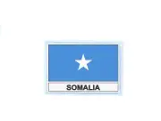 Patch Badge Printed Flag Som Somalia