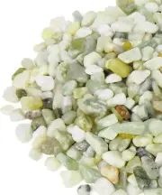 GASPRO 5 Pound Pebbles for Indoor Plants, 3/8 Inch Decorative Rocks for Bamboo,