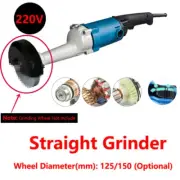 Mini Electric 125/150mm Handheld Knife 220V Grinding Machine Straight Grinder