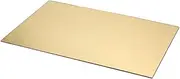 HONITANO 44 Self Adhesive Golden Mirror Acoustic Guitar Pickguard Sheet Blank Material for DIY Guitar and Bass Non Deformation Heat Resistant Easy Installation