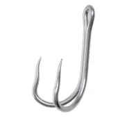Mustad 78923X Barbless Double Tuna Hook Size 21