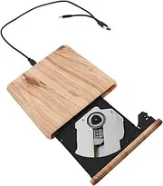 Housoutil Type-c USB External DVD Drive Slim Portable Optical Disk Burner for Laptop Desktop Cd DVD Player for Data Backup and Media Playback