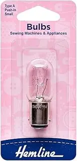 [Hemline] Hangsell Globe SBC Bayonet Type C Sewing Machine Bulb, Long, 22 mm x 65 mm