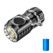 Strong Mini Super Bright LED Flashlight Torch USB Rechargeable Light Lamp