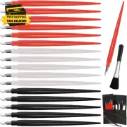 18 Pieces Scratch Art Tools, Scratching Drawing Color Pen Dual Tip/Scratch Pape