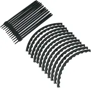 MERRYHAPY 2 Sets Plastic Plant Trellis Rack Durable Flower Support Protector for Climbing Plants Garden Tool for Growing Beans Tomatoes and Cucumbers