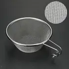 Fine Mesh Strainer Food Colander for Mountaineering Outdoor Camping Cooking