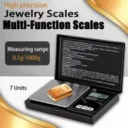 Digital Scale 1000g x 0.1g Jewelry Gram Silver Gold Coin Pocket Size Grain herb