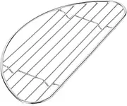 Luxshiny Sturdy Stainless Steel BBQ Grill Rack Metal Oil Drain Cooling Rack Versatile Baking Roasting Stand for Home Restaurant Use