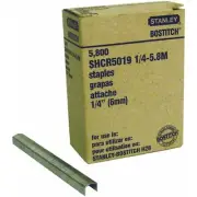 Bostitch STCR50191/4-1M 1/4" Heavy Duty 7/16" PowerCrown Staples - 1000 per