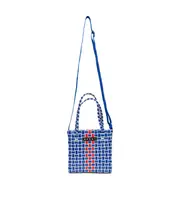 Marni Kids Interwoven Basket Bag One size Blue