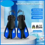 Swimming Flippers Swim Adjustable Snorkeling Diving Watersports TPR Short Fins