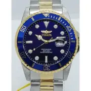 Invicta Men's Pro Diver Quartz Watch Blue Gold 33268