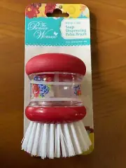 Pioneer Woman Delaney Soap Dispensing Palm Brush