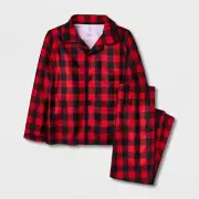 Carter's Just One You Pj Set Boy's Red/Black Plaid Size 3T NWT