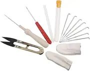 Beatifufu Wool Felt Tool Set Tools Wool Felt Kit Needle Felting Kit Needle Felting Tool Kit Random Color