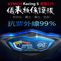 在飛比找蝦皮購物優惠-KYMCO光陽  Racing S 雷霆125儀表板保護膜犀