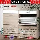 Artiss Shoe Storage Cabinet Shoes Rack Cupboards Shoe Shelf Organiser Bench Wood