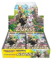 Eevee Heroes Booster Box S6a Pokemon Card Packs Factory Sealed with Shrink Auth