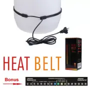 Home Brew Heat Heating Belt Pad for fermenter Beer Wine Spirits + Thermometer...