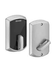 Schlage Control Smart Deadbolt BE467 GRW 626 Satin Chrome