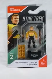 Mega Construx Star Trek Heroes: Captain Kirk