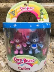 Care Bear Cutie Figures 2007 Sealed CHEER GRUMPY Posable Figure NEW RARE