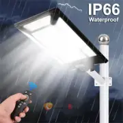 9900000LM LED Solar Flood Light Security Motion Sensor Outdoor Yard Street Wall