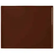 TableCraft CW2112BR Rectangular Half Size Cooling Serving Tray - Brown