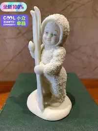 在飛比找Yahoo!奇摩拍賣優惠-Department56雪寶寶snowbabies陶瓷擺件，