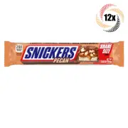 12x Packs Snickers Pecan Flavored King Size Bars | 4 Squares Each | 2.82oz
