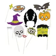 Halloween Photo Prop Sticks, Halloween Party Photo Props, Halloween Photo Booth