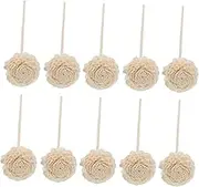 Flower Rattan Aromatherapy Incense Sticks 10 Pack Essential Oil Diffuser Sticks Home Decor Natural Fragrance